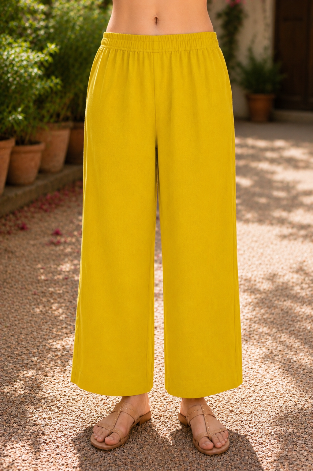 Pure Cotton Printed Straight Suit with Gota Patti Work